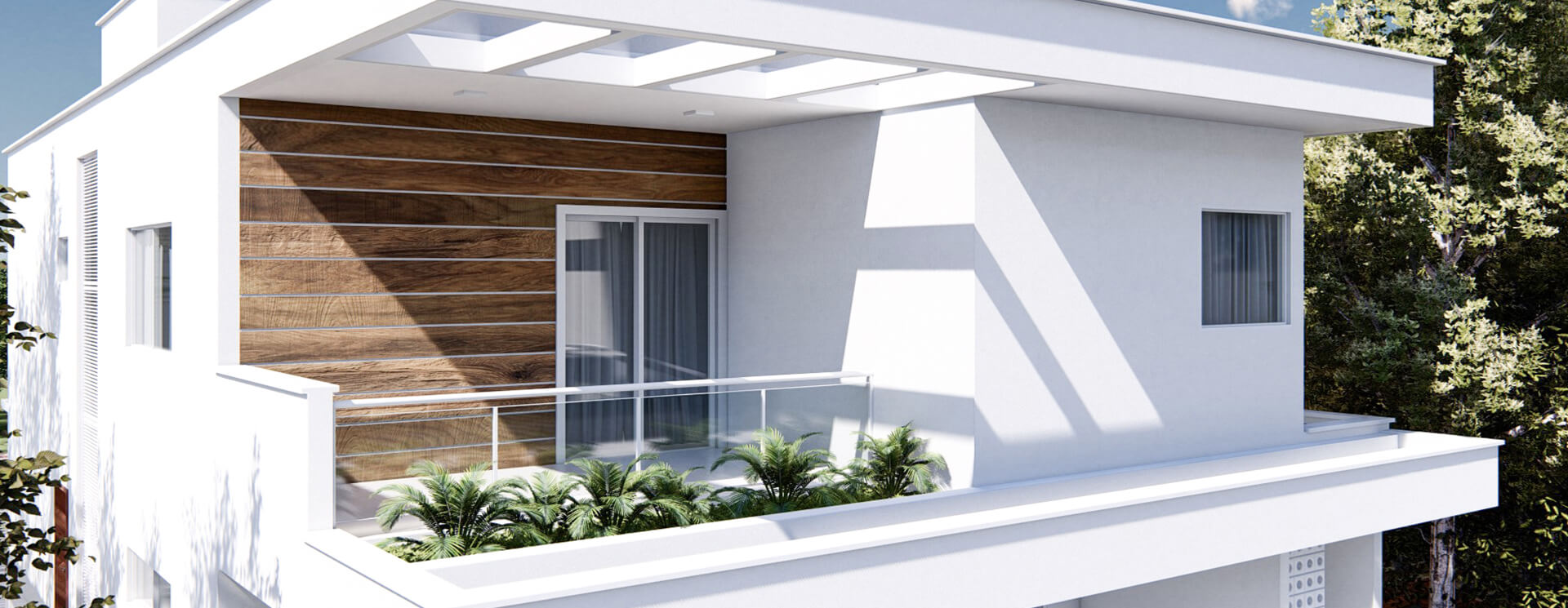 Imagem de um projeto de arquitetura elaborado pelo Arquiteto Lucas Quintanilha para um residencia em Resende-RJ